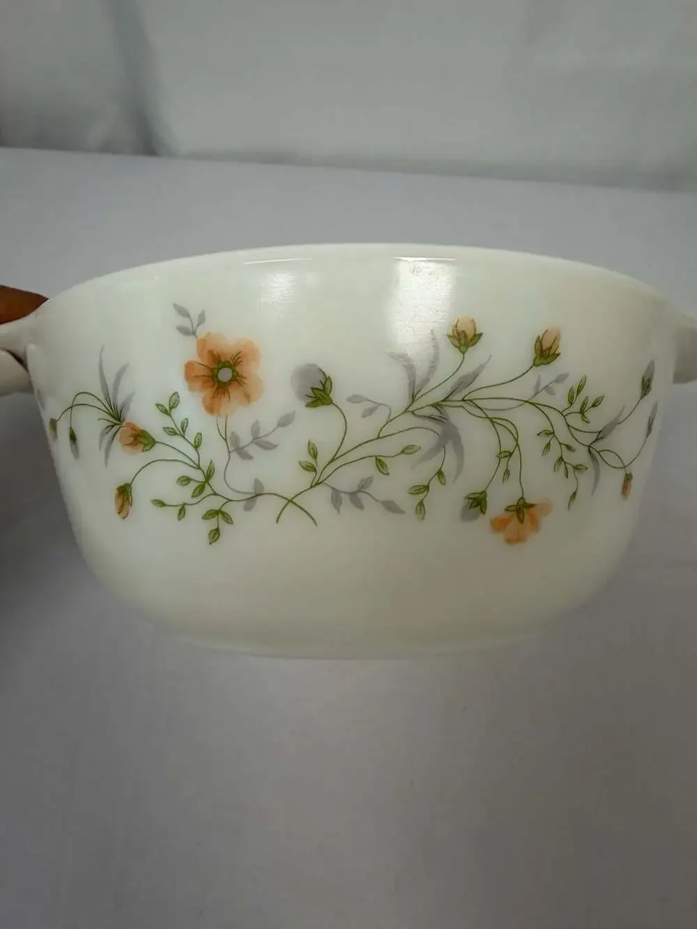 Vintage Pyrex England Emily Spring Garden Casserole Dish Bowl